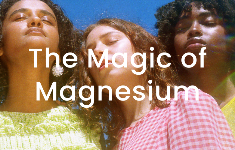 Lena Cup The Magic of Magnesium Image over women's faces