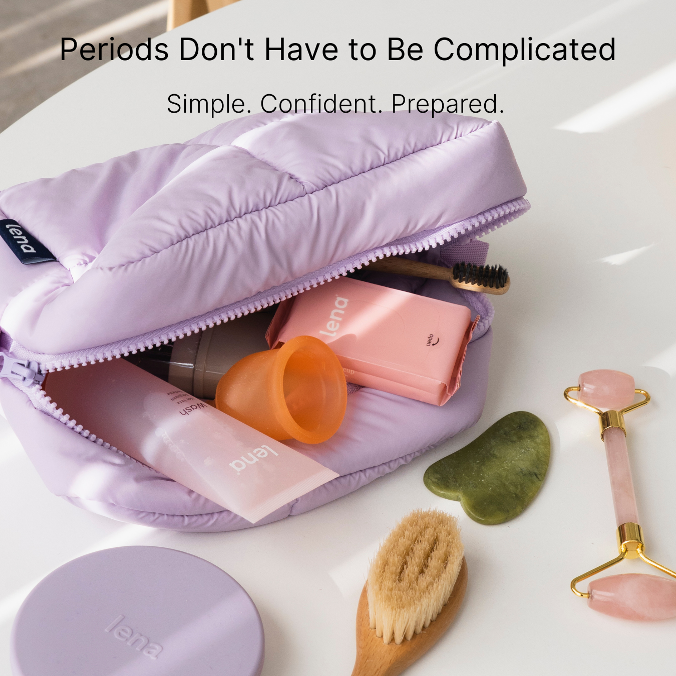 Lena Period Essentials Bag