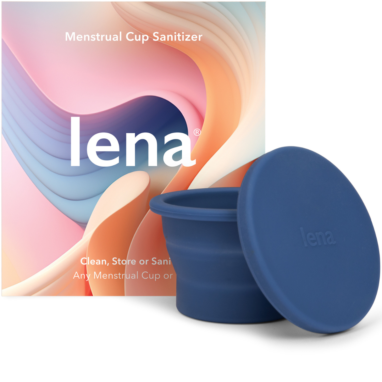 Dark Blue Lena Cleaning Container