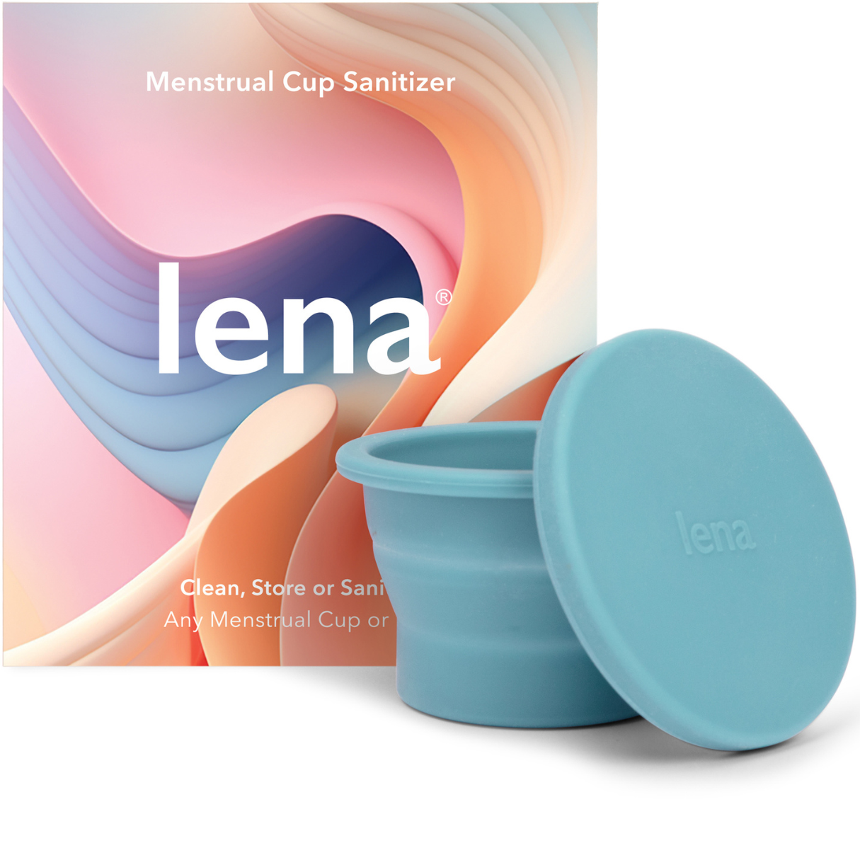 Light Blue Lena Cleaning Container