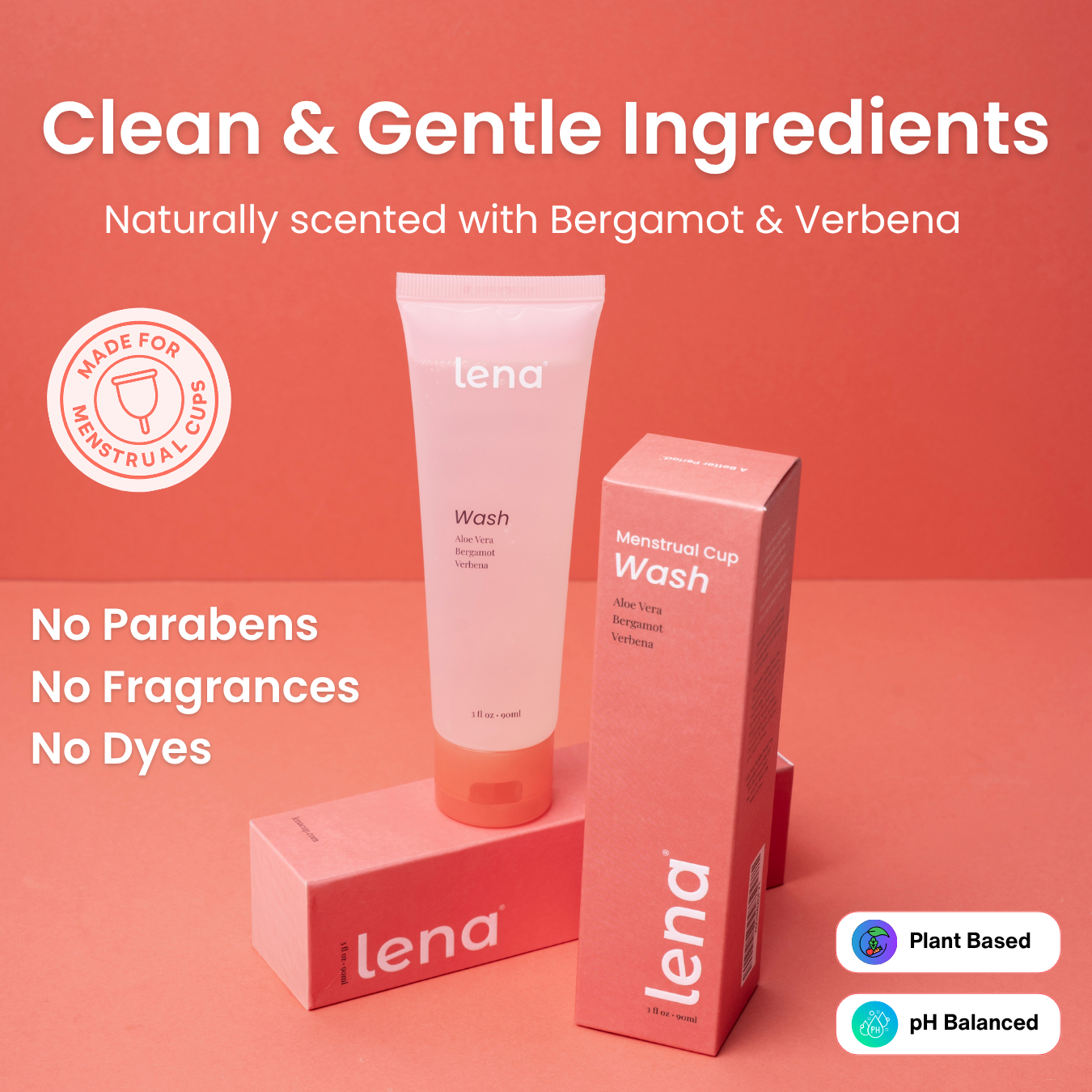 Lena Menstrual Cup Wash