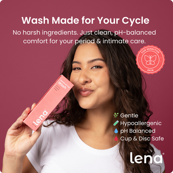 Lena Menstrual Cup & Feminine Wash