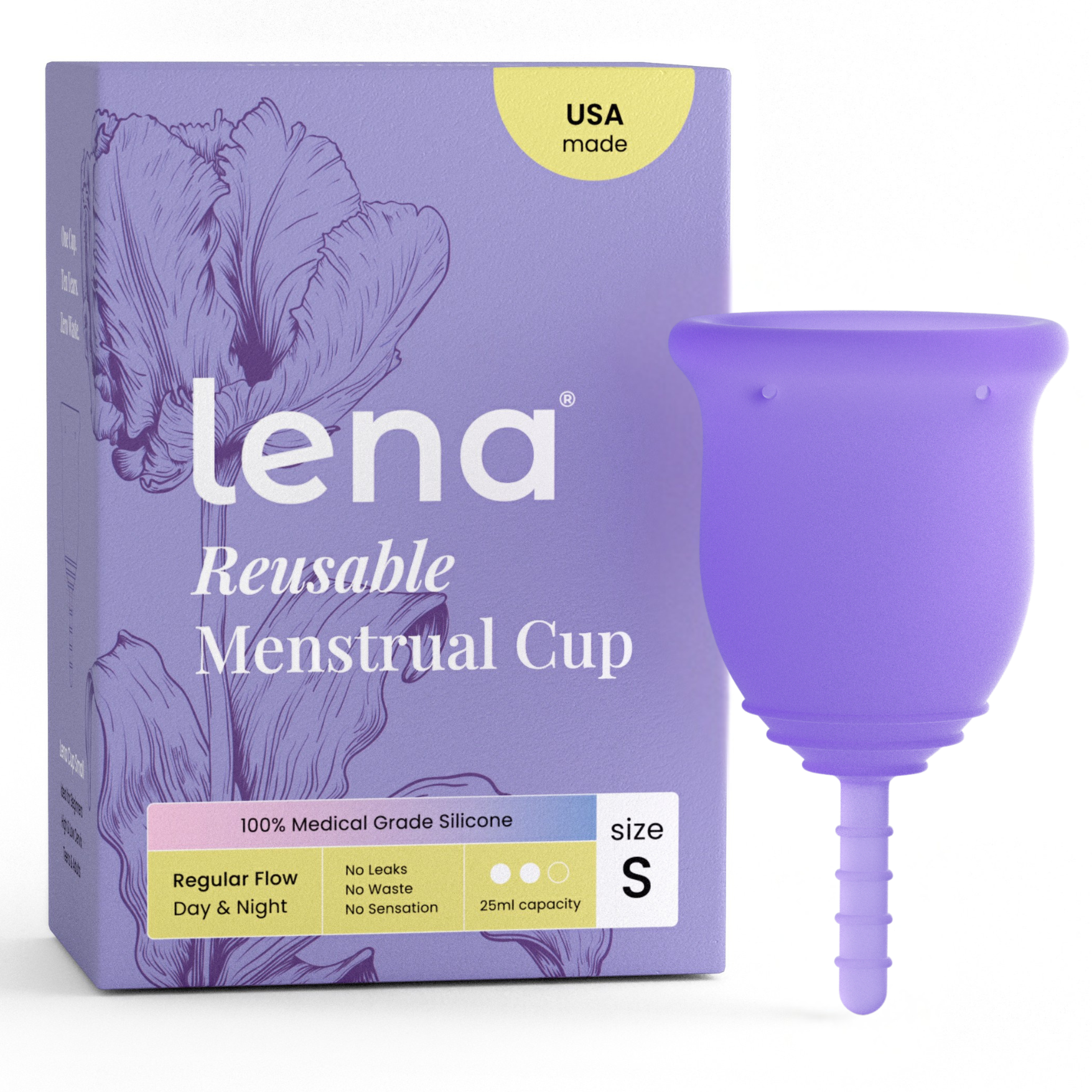 Lena Cup Original Purple Small