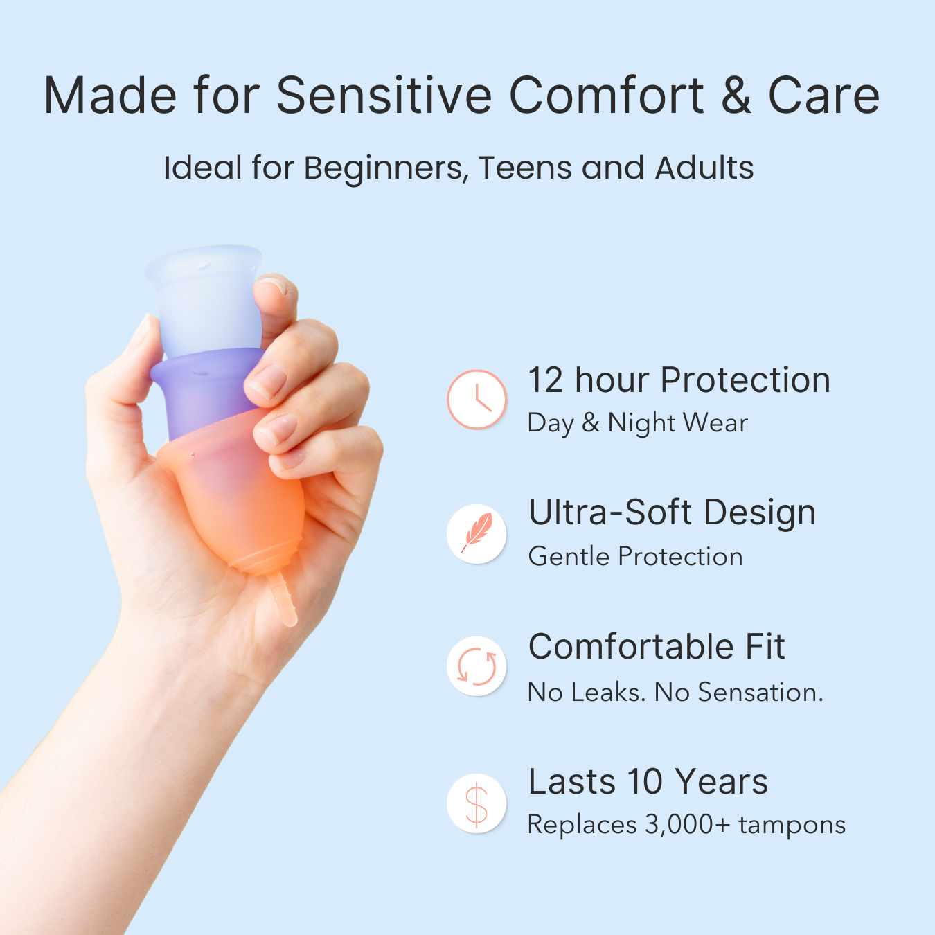 Lena Sensitive Menstrual Cup