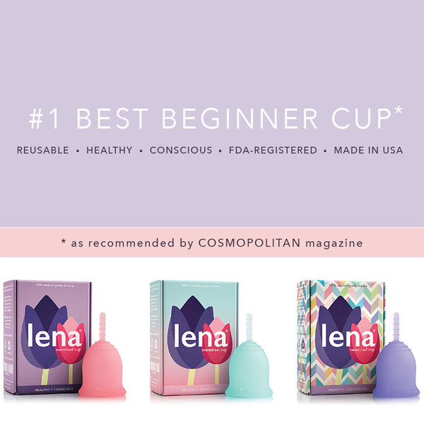 LENA Menstrual Cup Best Beginner Period Cup